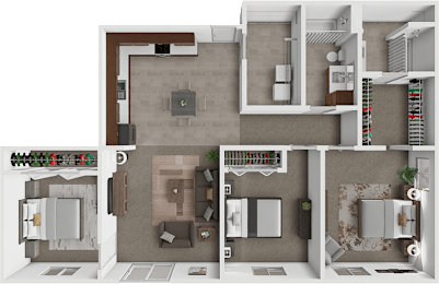 Northern floor plan