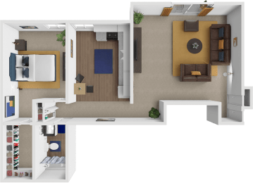 Centre Ridge Apartments Armbrust 2 Floor Plan