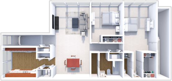 Fairlane East Apartments 2 bedroom, 2 bath