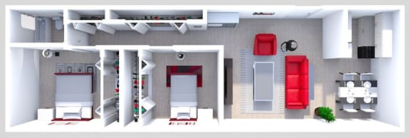 2 bedroom apartment in Denver