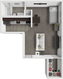 Studio Floor Plan