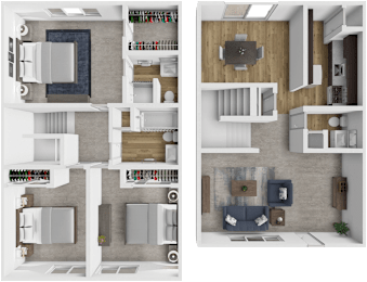 Yacht floor plan