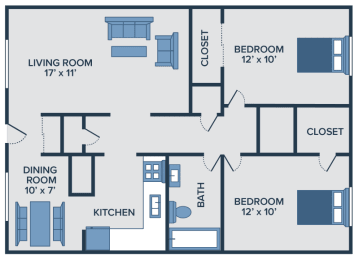 2 bedroom apartments