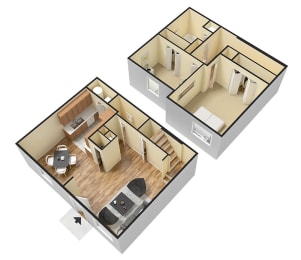  Floor Plan The Magnolia 2 Bedroom