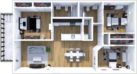 Marigold - 3 Bed 2 Bath
