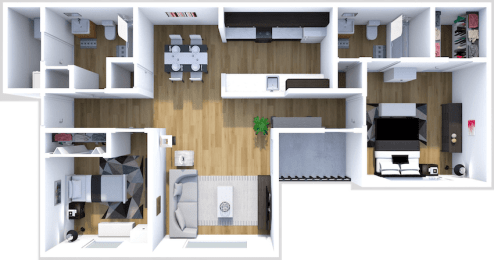 Mariposa - 2 Bed 2 Bath