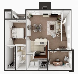 Lubbock TX apartments with one bedroom