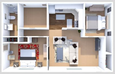  Floor Plan The Redwood