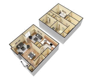  Floor Plan The Palmetto 3 Bedroom