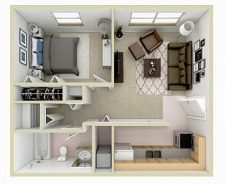 Large One Bedroom Apartments Grand Rapids MI