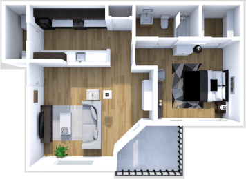 Sage - 1 Bed 1 Bath