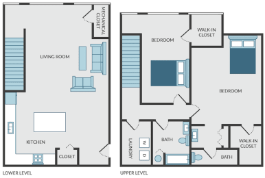 The Conklin layout at Silver Lake Hills in Fenton, MI
