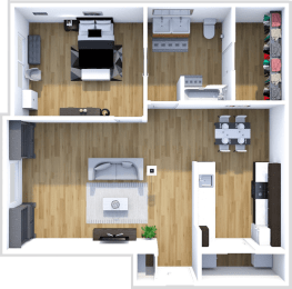 Willow - 1 Bed 1 Bath