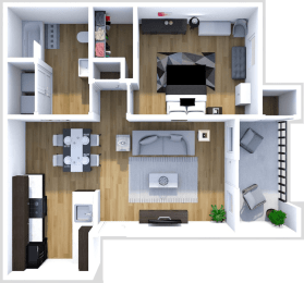 Yucca - 1 Bed 1 Bath
