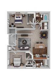  Floor Plan 2BGVC