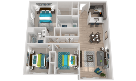  Floor Plan Wisteria