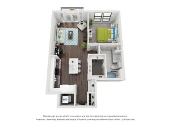  Floor Plan Uptown