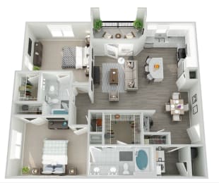 a floor plan of the acadia