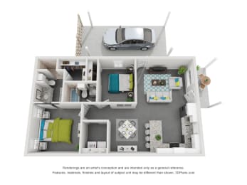  Floor Plan Pelican