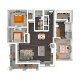  Floor Plan E1A