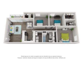  Floor Plan Willow