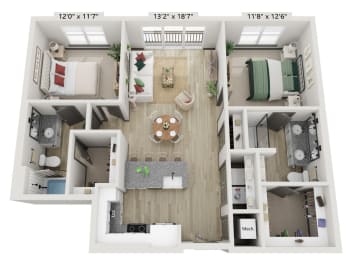  Floor Plan B1A