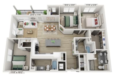  Floor Plan C1