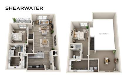 SHEARWATER Floorplan at Fountain Ridge, Pleasant Prairie, WI, 53158