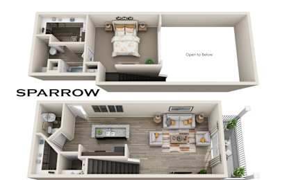 Sparrow Floorplan at Fountain Ridge, Pleasant Prairie, WI