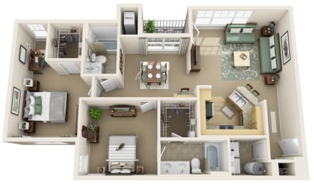 Grand Central Floor Plan at Bristol Station, Naperville, 60563