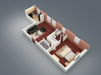 Brookmore Apartment 1 bedroom apartment