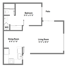 Solace - 1 Bed 1 Bath