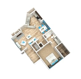1 bedroom