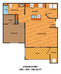 a blueprint of a floor plan of a house