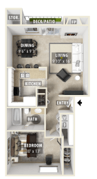 our apartments showcase a variety of layouts and floor plans