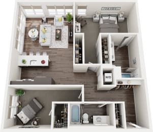 a1 floor plan  the residences at sawmill estates apartments in