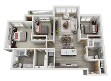  Floor Plan Hemlock II