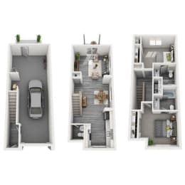  Floor Plan Paul Bunyan | Townhome