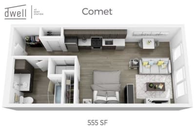  Floor Plan Comet