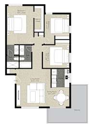 3Bed 2Bath_A at Cherrywood Apartments, San Jose, CA, 95118