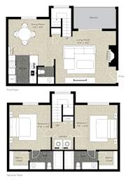 2Bed 2Bath_2 at The Woods Apartments, San Jose, CA, 95136