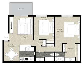  Floor Plan Dahlia at Amberwood
