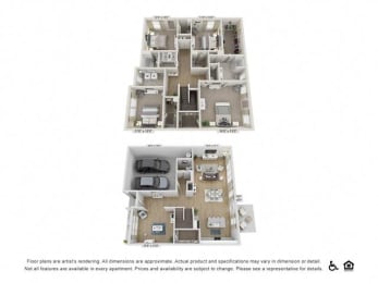 Floor Plan  a floor plan of a house and a floorplan of a apartment