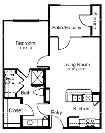 a floor plan of a house with bedrooms and a living room