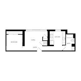 A3 03 Tier Floor Plan at Residences at Delmar Divine, Missouri, 63112
