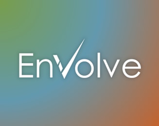 The image features the word "Envolve" in a large, elegant font.