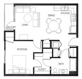  Floor Plan Phase 2 Building 1 Unit 1A