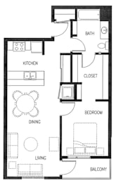  Floor Plan Phase 2 Building 1 Unit 1C