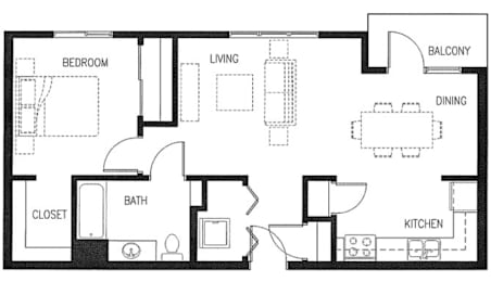  Floor Plan Phase 2 Building 1 Unit 1D