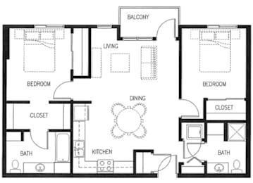  Floor Plan Phase 2 Building 1 Unit 1H (1)
